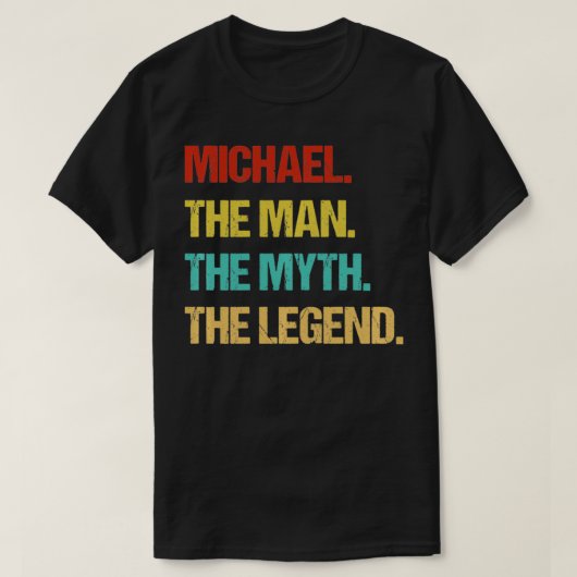 Michael The Man The Myth The Legend Pullover  (Design vorne)