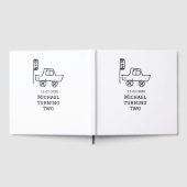 Michael turning two birthday toy car traffic light gästebuch (Voll)