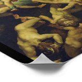 Michael und die gefallenen Engel von Giuseppe Cesa Poster (Ecke)