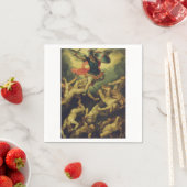Michael und die gefallenen Engel von Giuseppe Cesa Serviette (Beispiel)