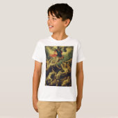 Michael und die gefallenen Engel von Giuseppe Cesa T-Shirt (Vorne ganz)
