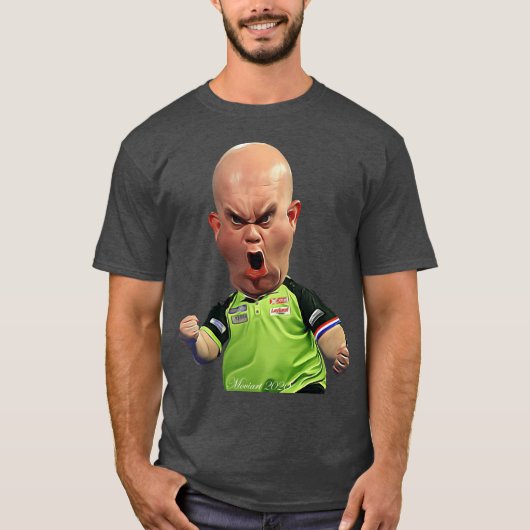 Michael Van Darts für Fans T-Shirt (Vorderseite)