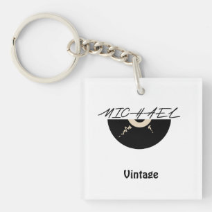 Michael vintage style schlüsselanhänger