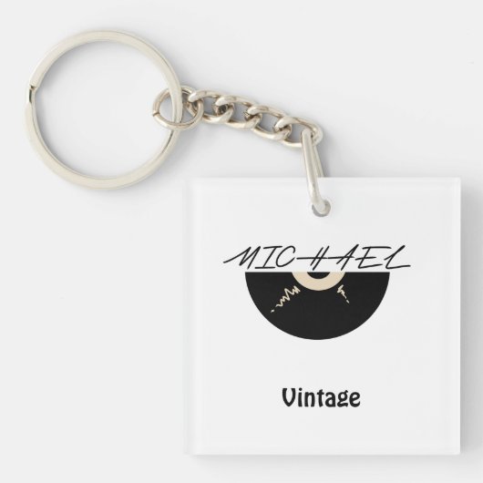 Michael vintage style schlüsselanhänger (Vorderseite)