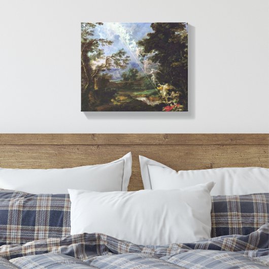 Michael Willmann - Der Traum von Jacob Leinwanddruck (Insitu (Schlafzimmer))