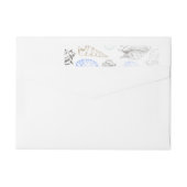 Michael Wrap rund um das Adresslabel (Rückseite)