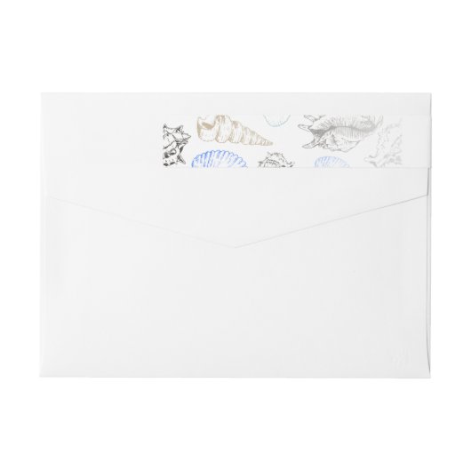 Michael Wrap rund um das Adresslabel (Rückseite)