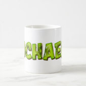 Michaela Name Kiwi Style Tasse Kaffeetasse (Mittel)