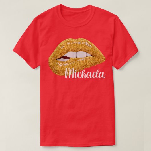 Michaela Vorname Geschenk T-Shirt (Design vorne)