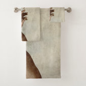 Michaelangelo gibt Schöpfung Adam God Badhandtuch Set (Insitu)