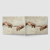 Michaelangelo gibt Schöpfung Adam God Gästebuch (Voll)