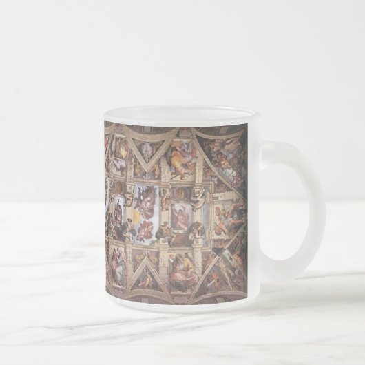 Michaelangelos Sistine Kapellen-Decke Mattglastasse (Rechts)
