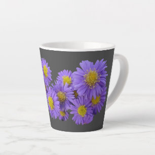 Michaelmas Daisy Cust Gray Latte Tasse