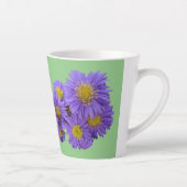 Michaelmas Daisy Cust. Grüne Latte-Tasse Milchtasse (Rechts)