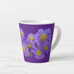 Michaelmas Daisy Cust Lila Latte Tasse