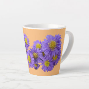 Michaelmas Daisy Cust Orange Latte Tasse