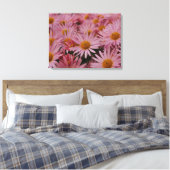 Michaelmas-Daisy-Leinwanddruck Leinwanddruck (Insitu (Schlafzimmer))