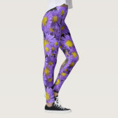 Michaelmas Daisy Pattern Legging Leggings (Rechts)