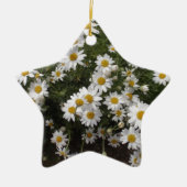 Michaelmas Gänseblümchen Keramik Ornament (Vorne)