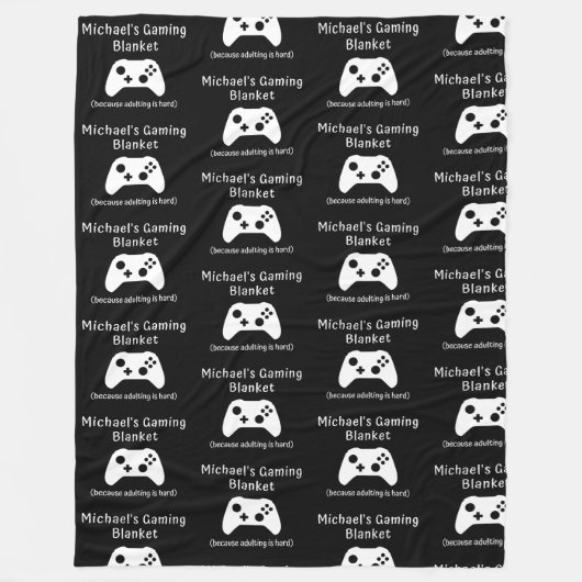 Michael's Gaming-Blanket Fleecedecke (Vorderseite)