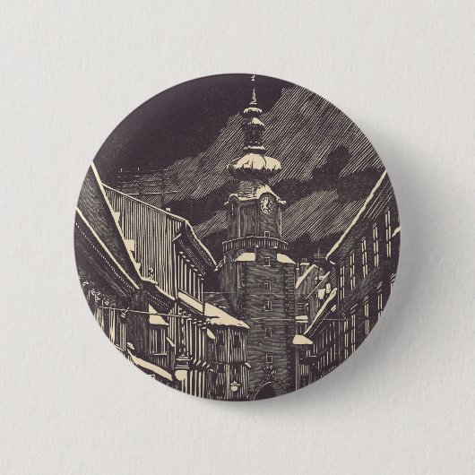Michael's Gate in Bratislava, Slowakei Button (Vorderseite)