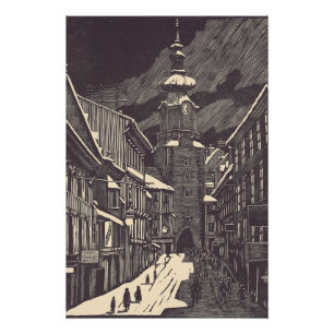 Michael's Gate in Bratislava, Slowakei Poster