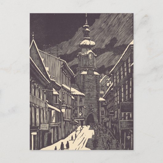 Michael's Gate in Bratislava, Slowakei Postkarte (Vorderseite)