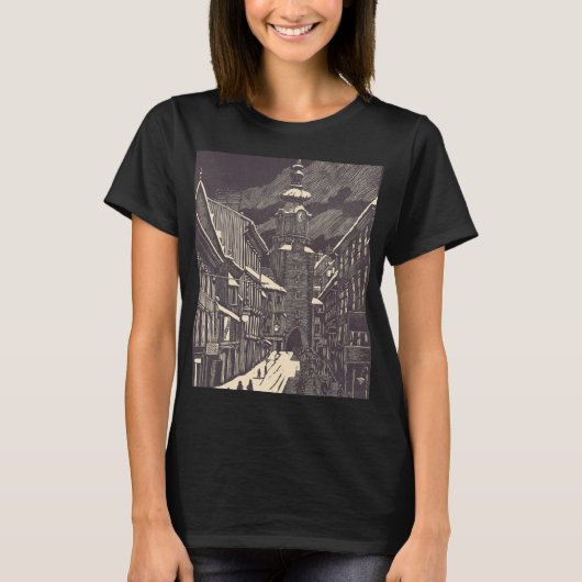 Michael's Gate in Bratislava, Slowakei T-Shirt (Vorderseite)