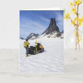 Michaels Klinge-Gruß-Karte (freier Raum nach Karte (Gelbe Blume)