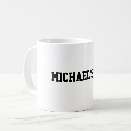 MICHAELS Tasse (Vorderseite Links)