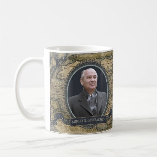 Michail Gorbatschow historische Tasse (Links)