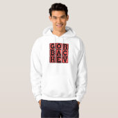 Michail Gorbatschow, russischer Führer Hoodie (Vorne ganz)