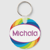 Michal Schlüsselanhänger (Vorderseite)