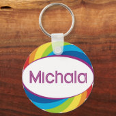 Michal Schlüsselanhänger (Vorderseite)
