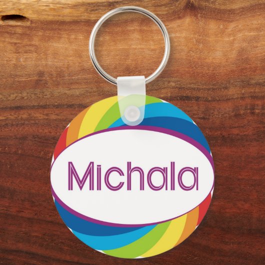 Michal Schlüsselanhänger (Vorderseite)