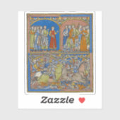 Michal's Dowry, ein blutiger Kampf Aufkleber (Blatt)