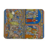 Michal's Dowry, ein blutiger Kampf Magnet (Horizontal)