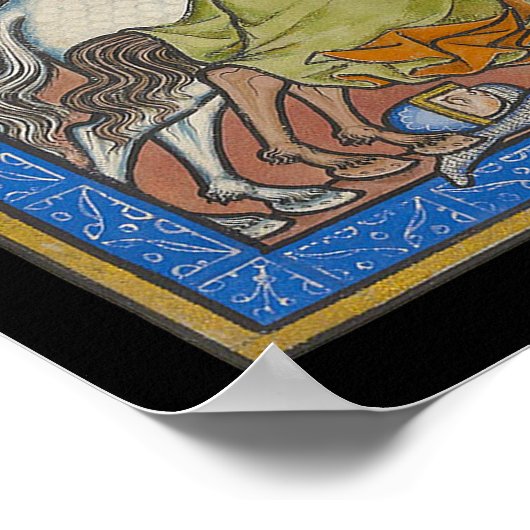 Michal's Dowry, ein blutiger Kampf Poster (Ecke)