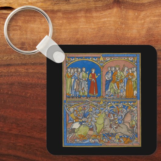 Michal's Dowry, ein blutiger Kampf Schlüsselanhänger (Vorderseite)