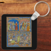 Michal's Dowry, ein blutiger Kampf Schlüsselanhänger (Rückseite)