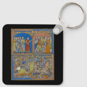 Michal's Dowry, ein blutiger Kampf Schlüsselanhänger (Rückseite)