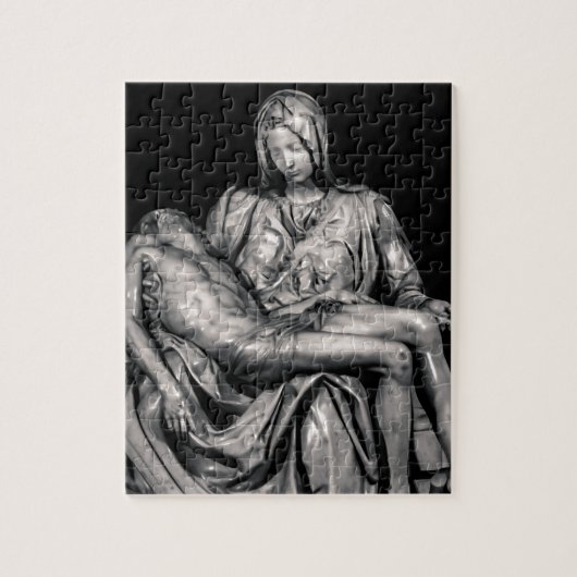 Michealangelo Meisterwerk-Lapieta-Skulptur Puzzle (Vertikal)