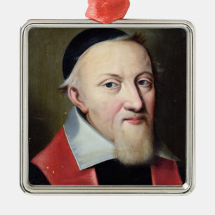 Michel de Marillac Guardian des Siegels Silbernes Ornament