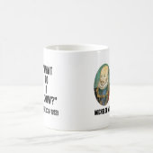 Michel de Montaigne, was ich wissen? Zitat Kaffeetasse (Mittel)