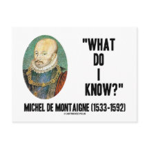 Michel de Montaigne Was weiß ich? Kostenvoranschla