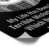 Michel De Montaigne Zitat Wise Philos Poster (Ecke)