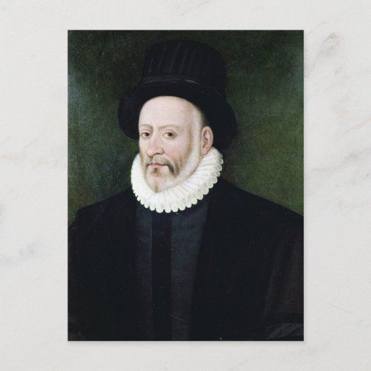Michel Eyquem de Montaigne Postkarte (Vorderseite)