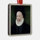 Michel Eyquem de Montaigne Silbernes Ornament (Rechts)