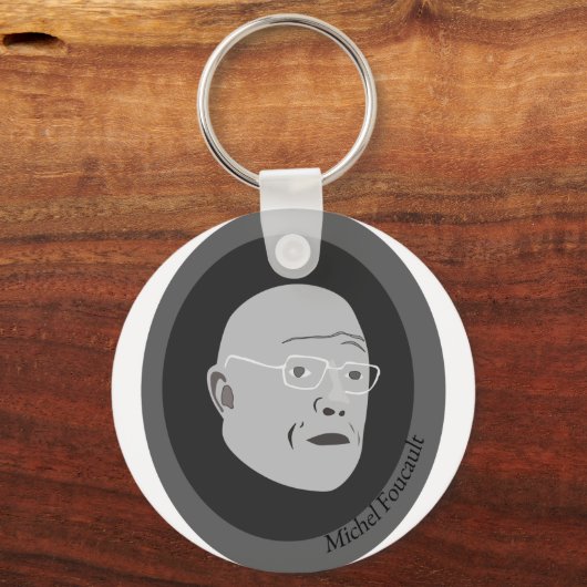 michel-foucault schlüsselanhänger (Vorderseite)