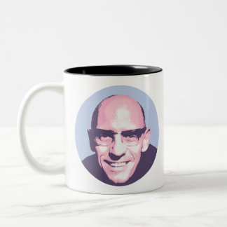 Michel Foucault Zweifarbige Tasse